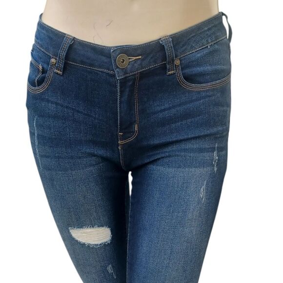5018....Guess Skinny Jeans Size 31, 31" Inseam 9" Rise - Picture 1 of 5